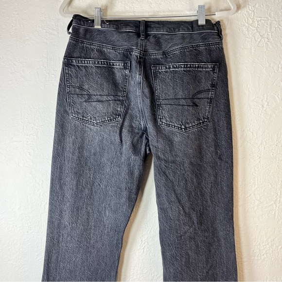 American Eagle 90s Bootcut High Waisted Jeans in Black Wash - Picture 10 of 15